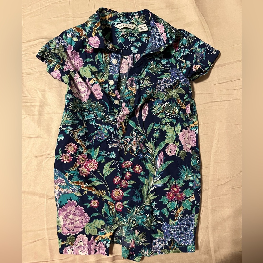 👶 Baby Floral Romper Unisex